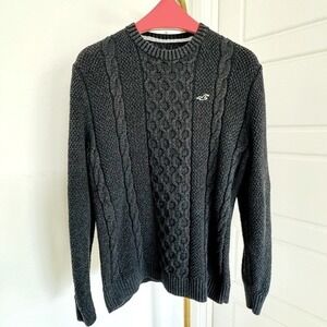 Men's Cable Knit ALT ASO The Voice Adam Levine Cabincore Inspired Sweater L